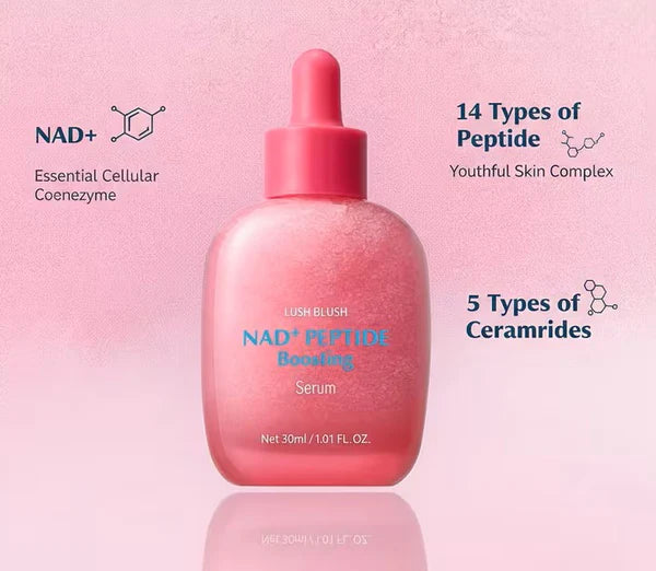 EQQUALBERRY - NAD+ Lush Blush Bundle + FREE Vitamin Illuminating Serum - 30ML