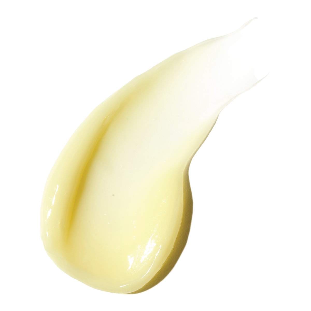 Swatch of the pale yellow LANEIGE Lip Sleeping Mask formula⠋