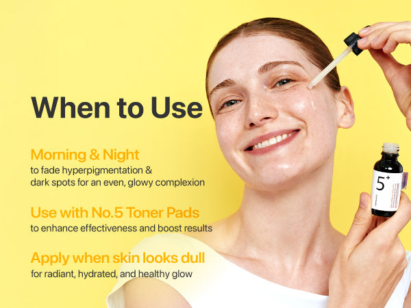 NUMBUZIN - NO.5+ Glutathione Vitamin Concentrated Serum - 10ML