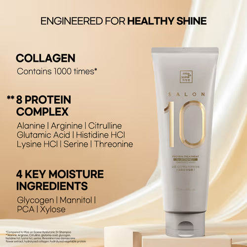 MISE-EN-SCENE - Salon10 Protein Treatment for Severely Damaged Hair - 250ML