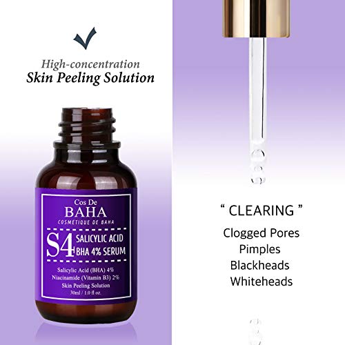 COS DE BAHA - Salicylic Acid BHA 4% Serum - 30ml