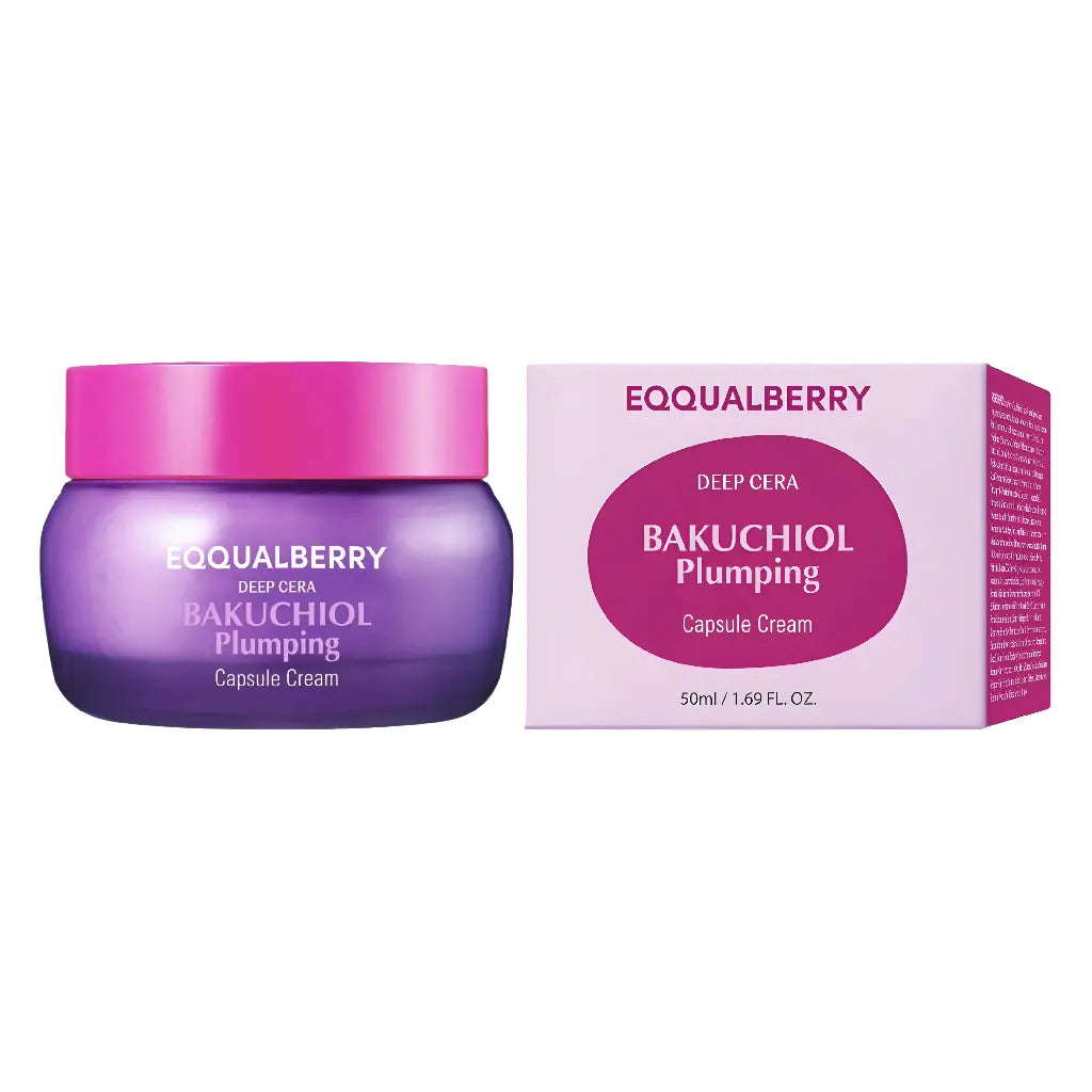 EQQUALBERRY - Bakuchiol Plumping Capsule Cream - 50ML
