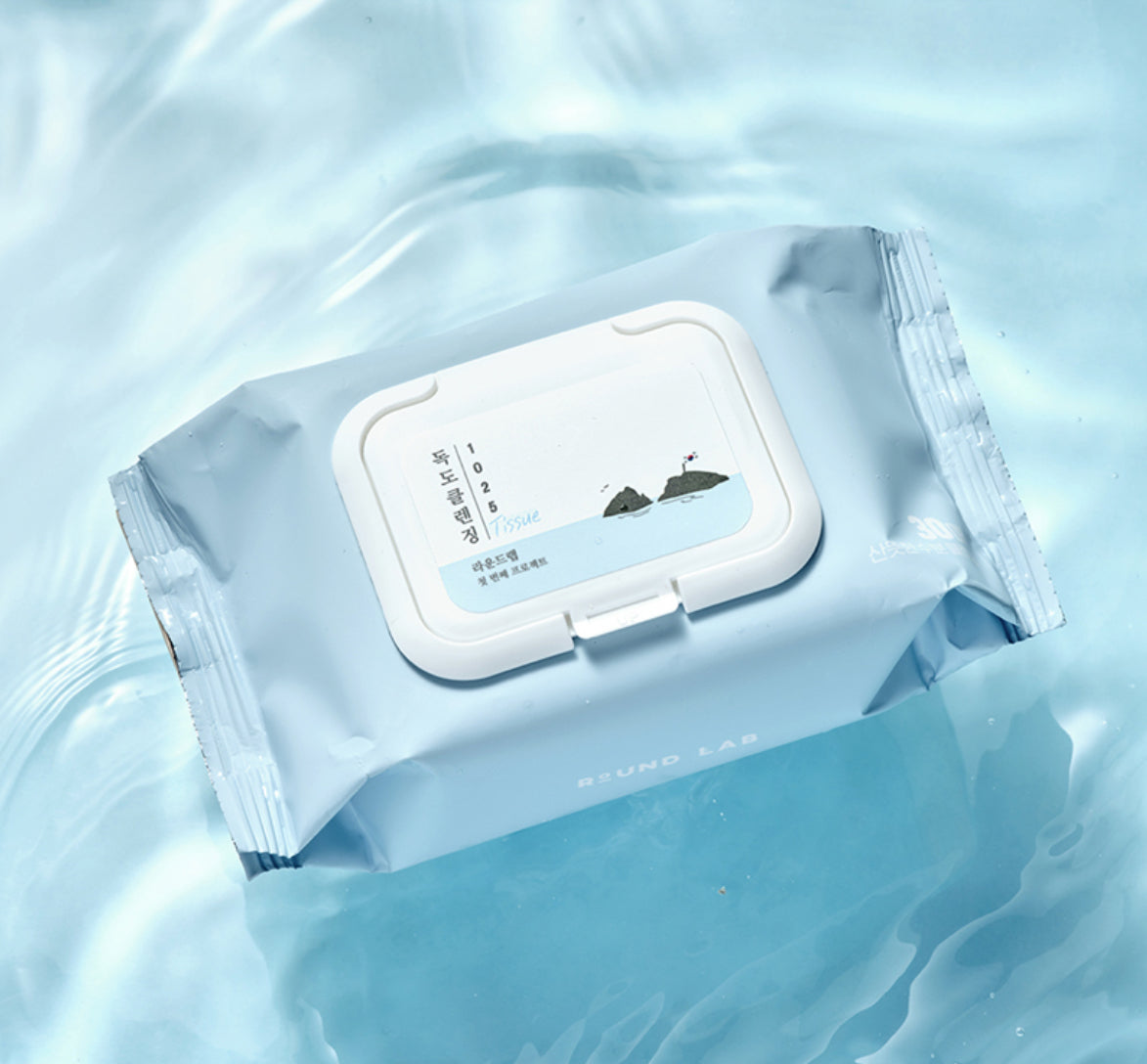 ROUND LAB - 1025 DOKDO Cleansing Tissue - 30 Wipes