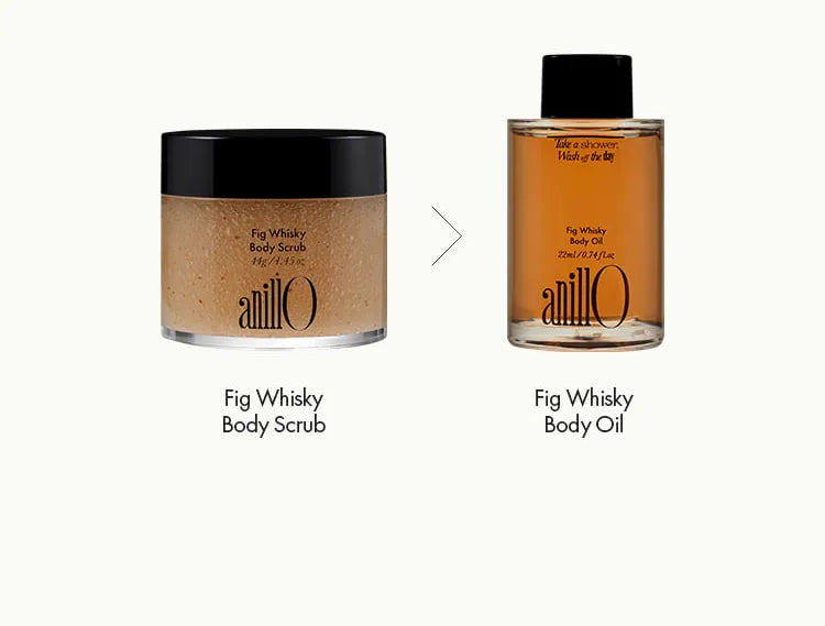 ANILLO - Fig & Whisky Oil 22ML & Scrub 44G Set