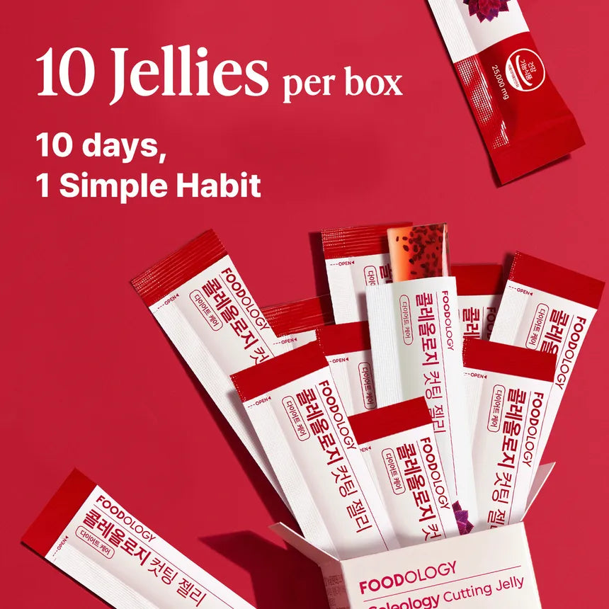 FOODOLOGY - Coeology Cutting Jelly - 10 Sticks