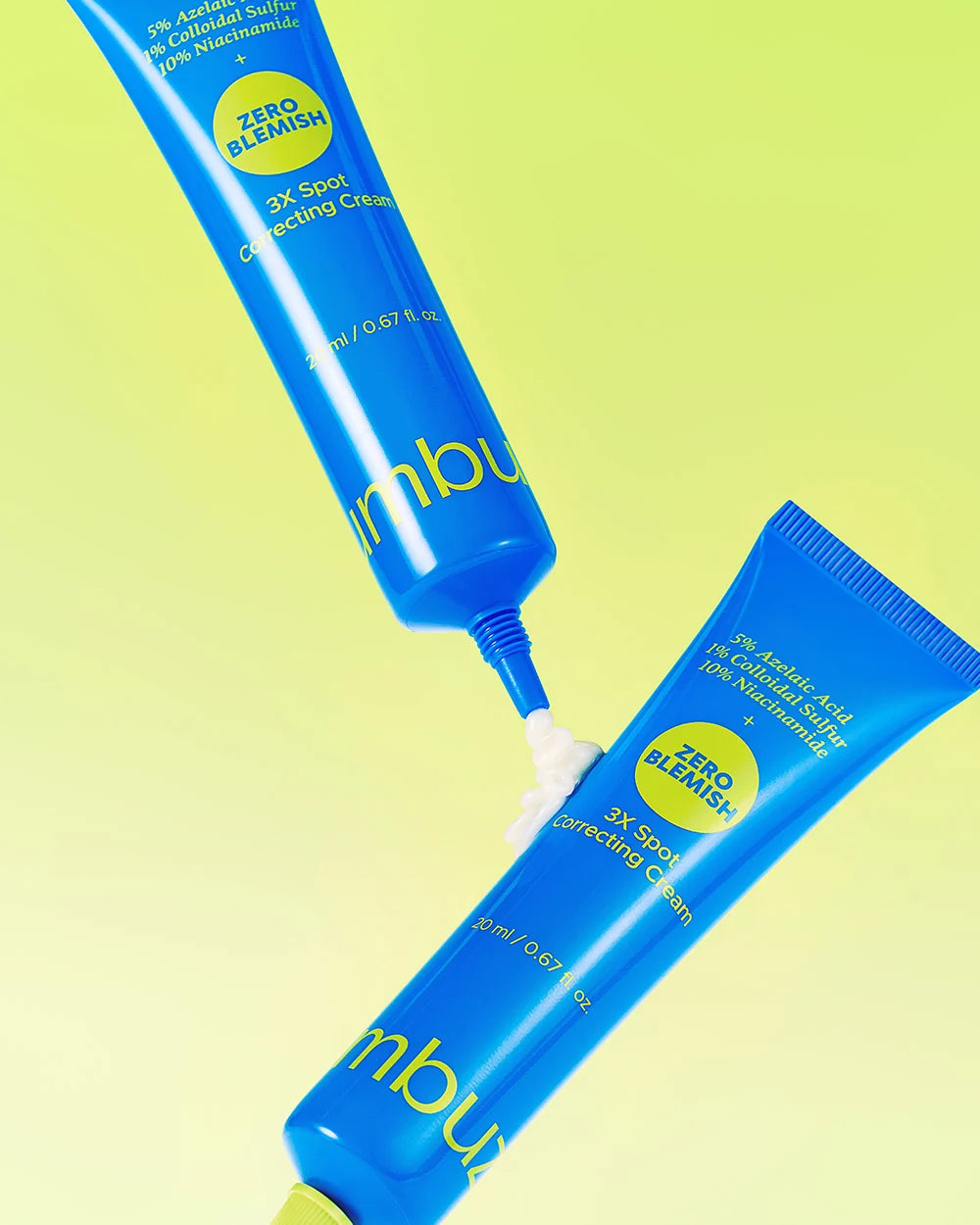 NUMBUZIN Zero Blemish 3X Spot Correcting Cream 20ml blue tube