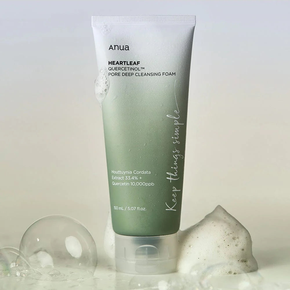ANUA - Heartleaf Quercetinol Pore Deep Cleansing Foam - 150ML