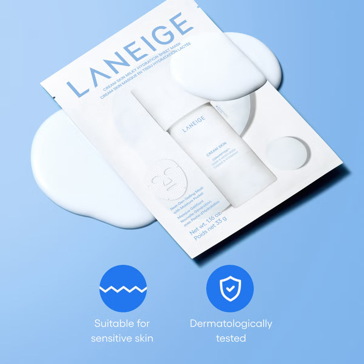 LANEIGE - Cream Skin Milky Hydration Mask