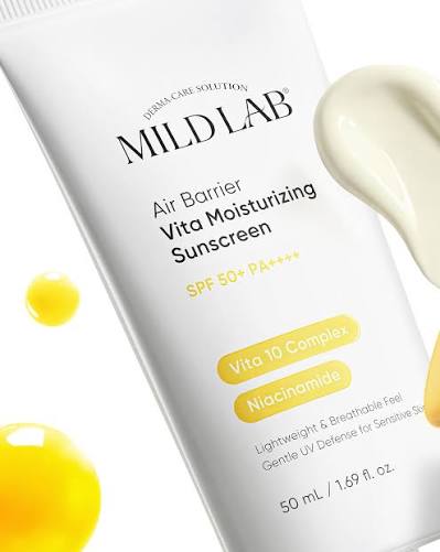 MILD LAB - AIR BARRIER VITA MOISTURIZING SUNSCREEN SPF 50+ PA++++ - 50ML