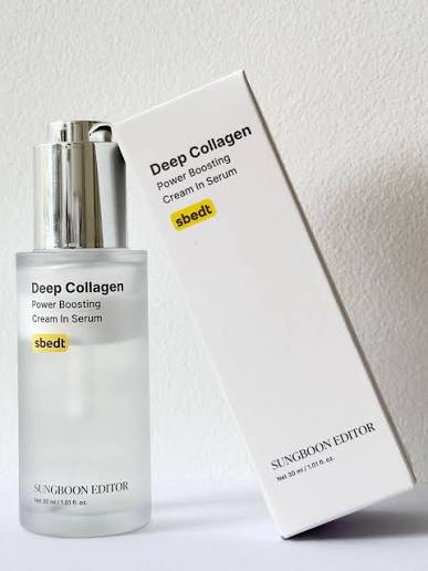 SUNGBOON - Deep Collagen Power Boosting (Anti-Wrinkle) Cream In Serum - 30ML