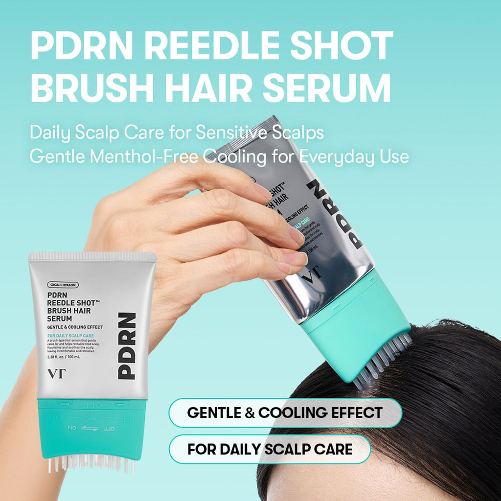 VT COSMETICS - PDRN Reedle Shot Brush Hair Serum - 100ML