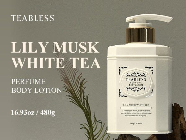 TEABLESS - Lily Musk White Tea Perfume Body Lotion - 480ML
