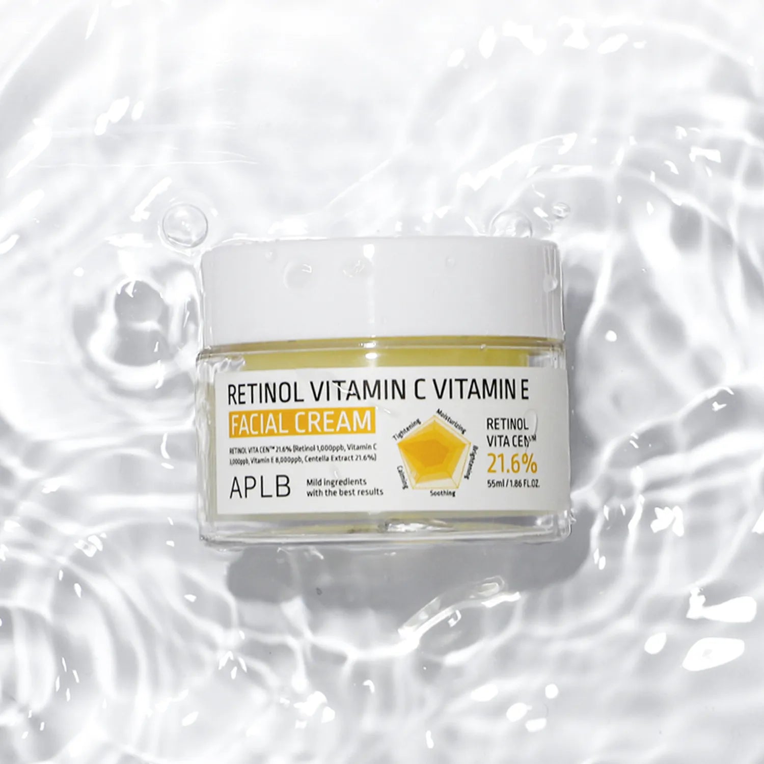 APLB - Retinol Vitamin C Vitamin E Facial Cream - 55ML