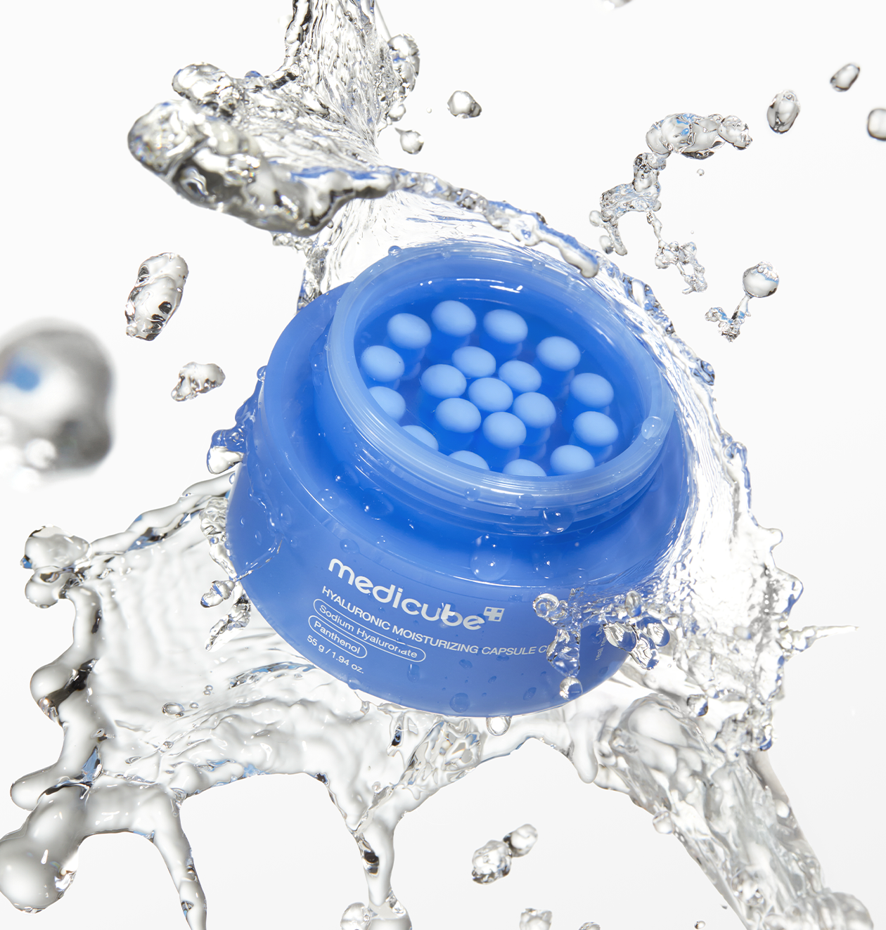 MEDICUBE - Hyaluronic Moisturizing Capsule Cream - 55G