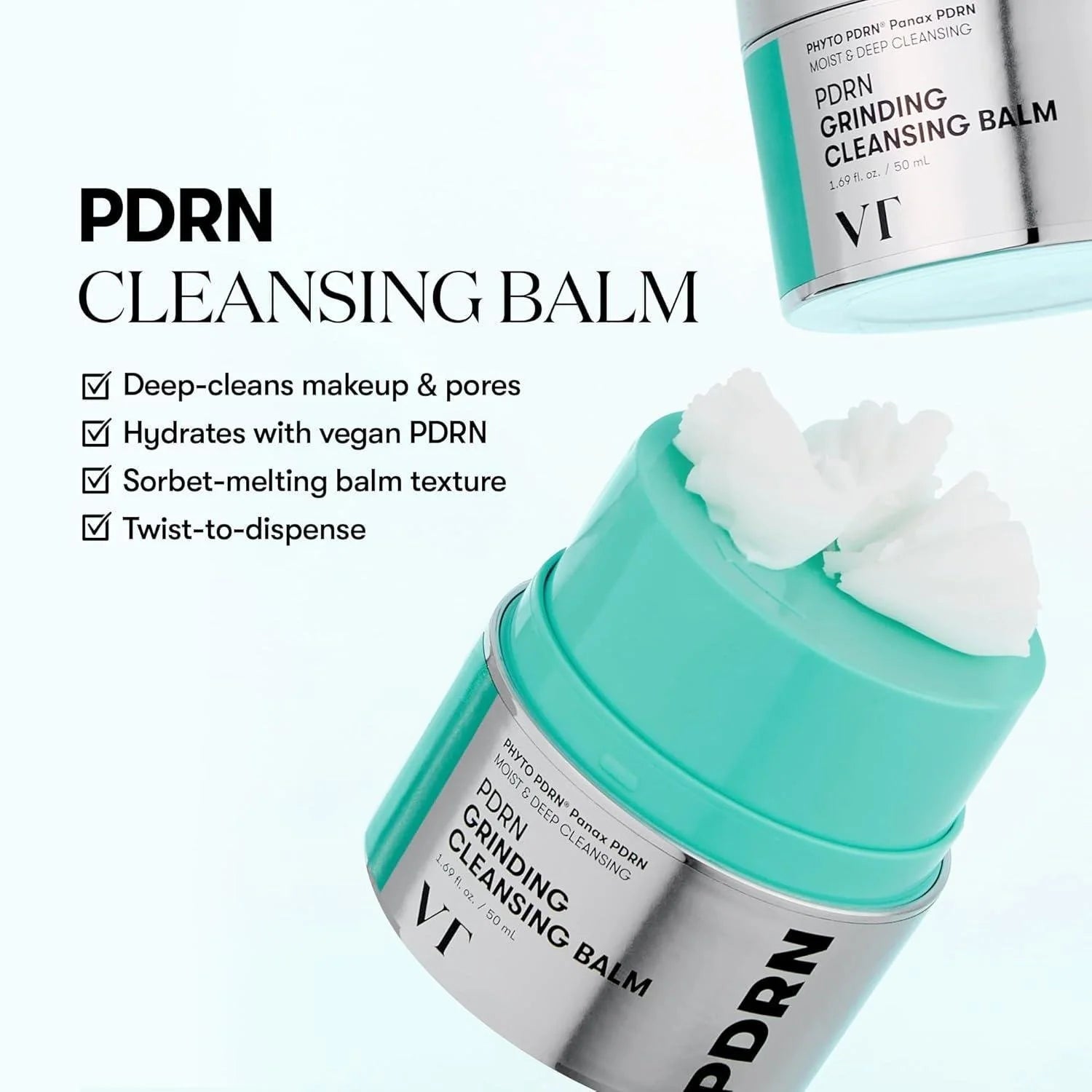 VT COSMETICS - PDRN Grinding Cleansing Balm - 50ML