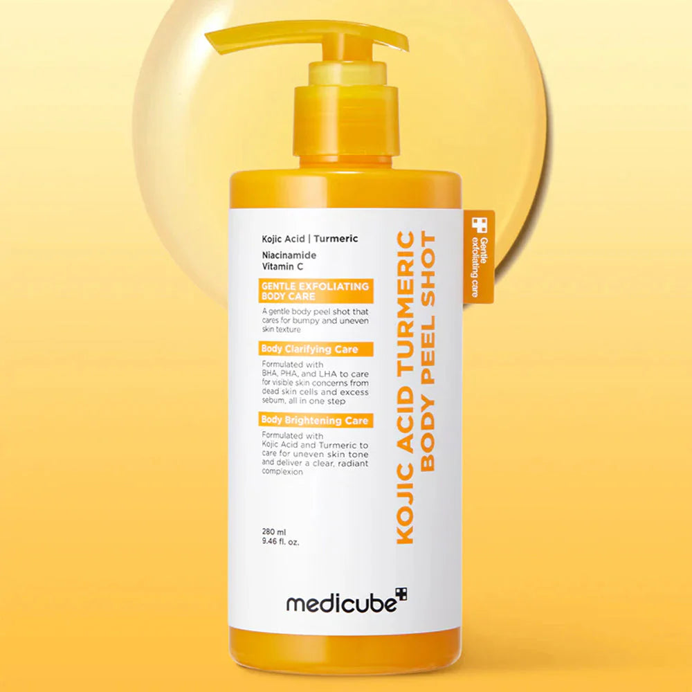 MEDICUBE - Kojic Acid Turmeric Body Peel Shot - 280ML