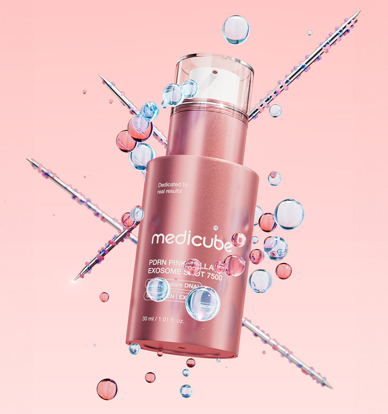 MEDICUBE - PDRN Pink Exosome Shot Serum 7500 - 30ML