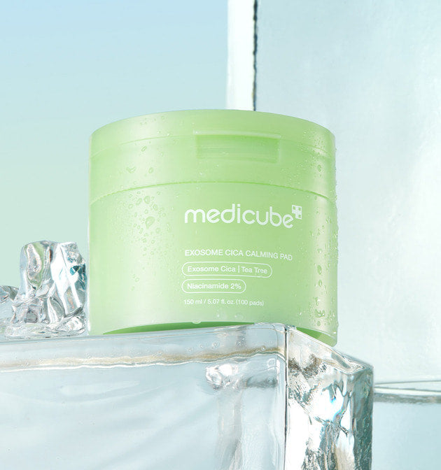 MEDICUBE - Exosome Cica Uneven Texture Soothing Pad (100 Pads)