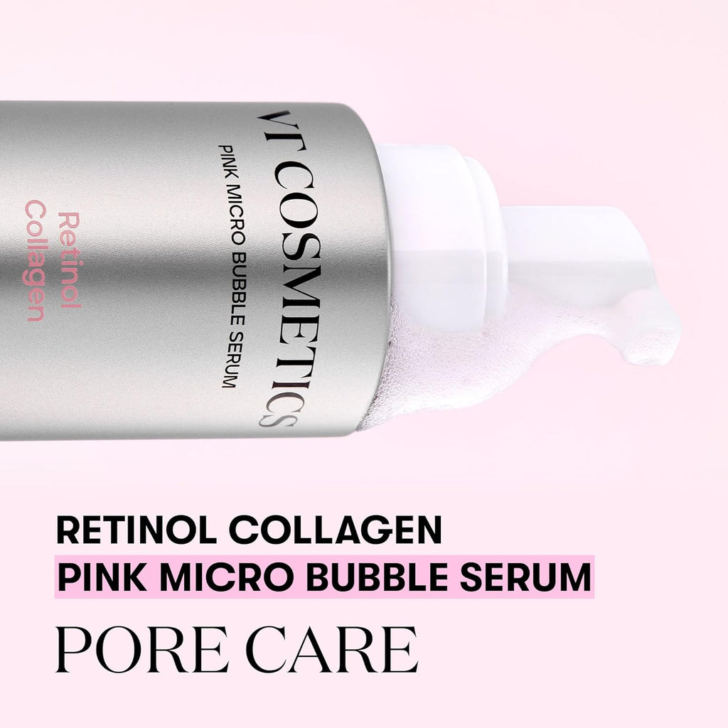 VT COSMETICS - Retinol Collagen Pink Micro Bubble Serum - 70ML