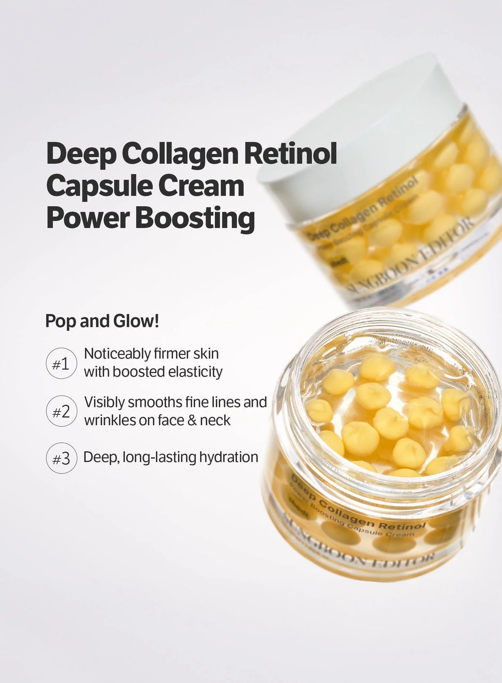 DR.MELAXIN - Deep Collagen Retinol Power Boosting Capsule Cream - 50ML