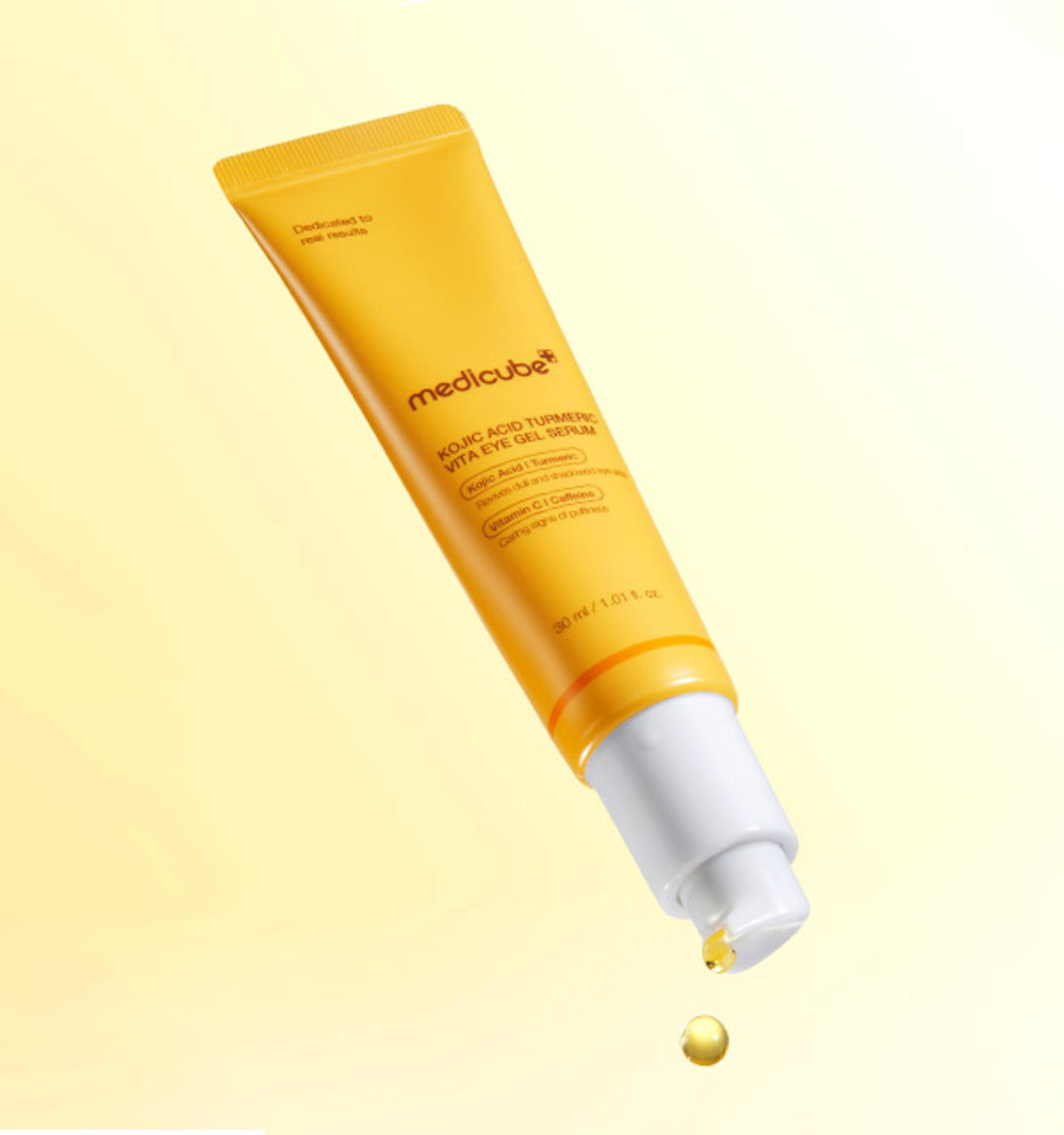 MEDICUBE - Kojic Acid Turmeric Vita Eye Gel Serum - 30ML