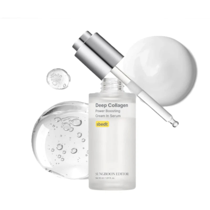SUNGBOON - Deep Collagen Power Boosting (Anti-Wrinkle) Cream In Serum - 30ML