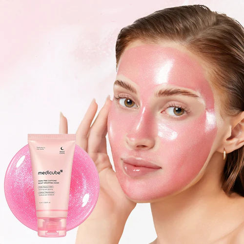 MEDICUBE - PDRN Pink Caffeine Night Wrapping Mask - 75ML