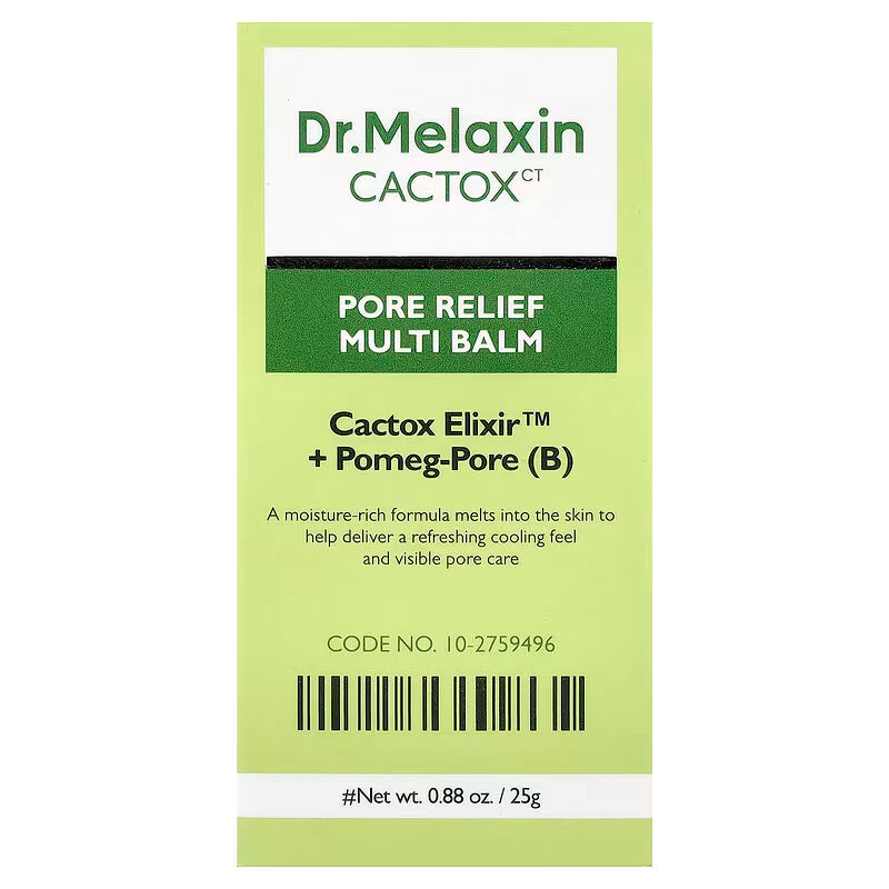 DR.MELAXIN - CACTOX PORE RELIEF MULTI BALM - 25G