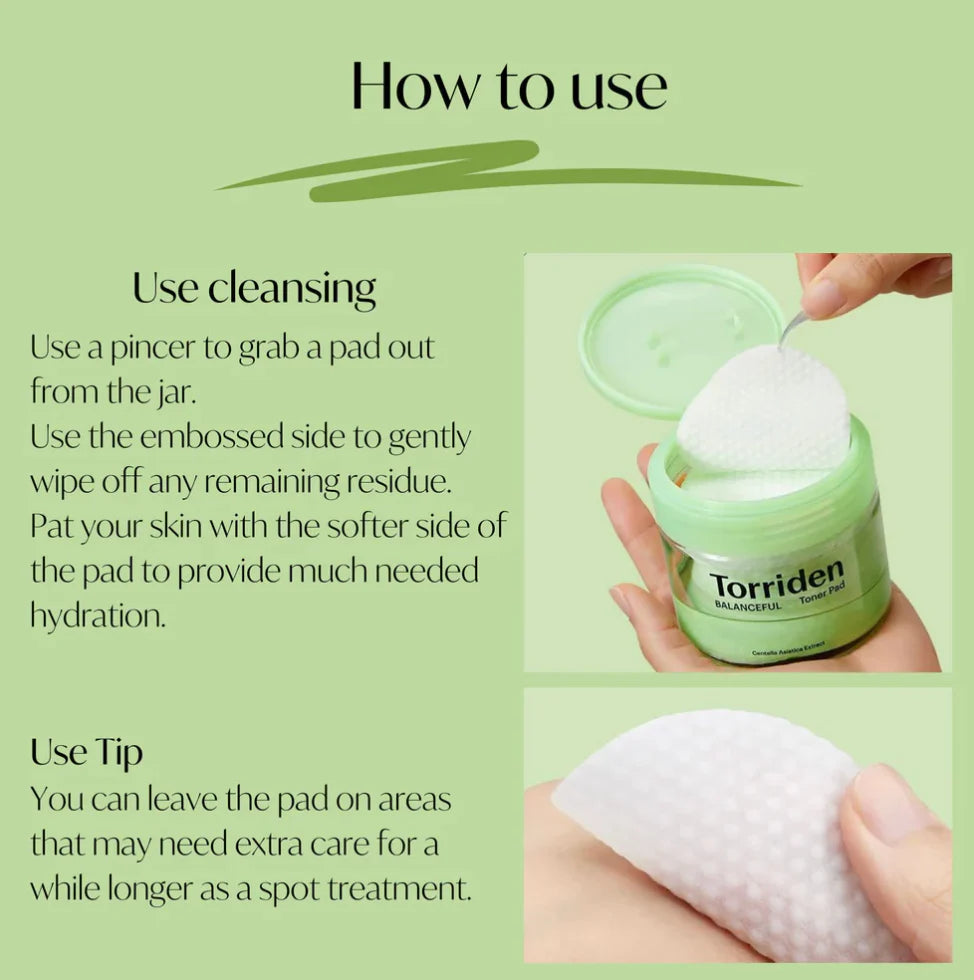 TORRIDEN - Balanceful Toner Pad - 180ML (60ea)