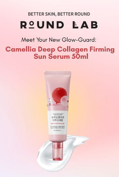 ROUND LAB - Camellia Deep Collagen Firming Sun Serum - 50ML