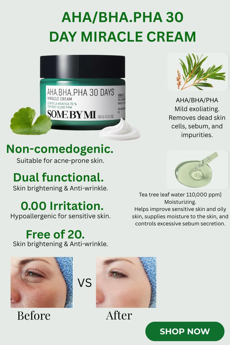 SOME BY MI - AHA BHA PHA 30 Days Miracle Cream - 60G