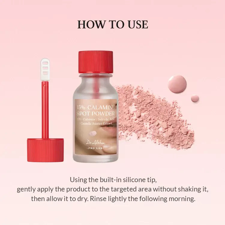 DR.ALTHEA - 15% Calamine Spot Powder - 15ML