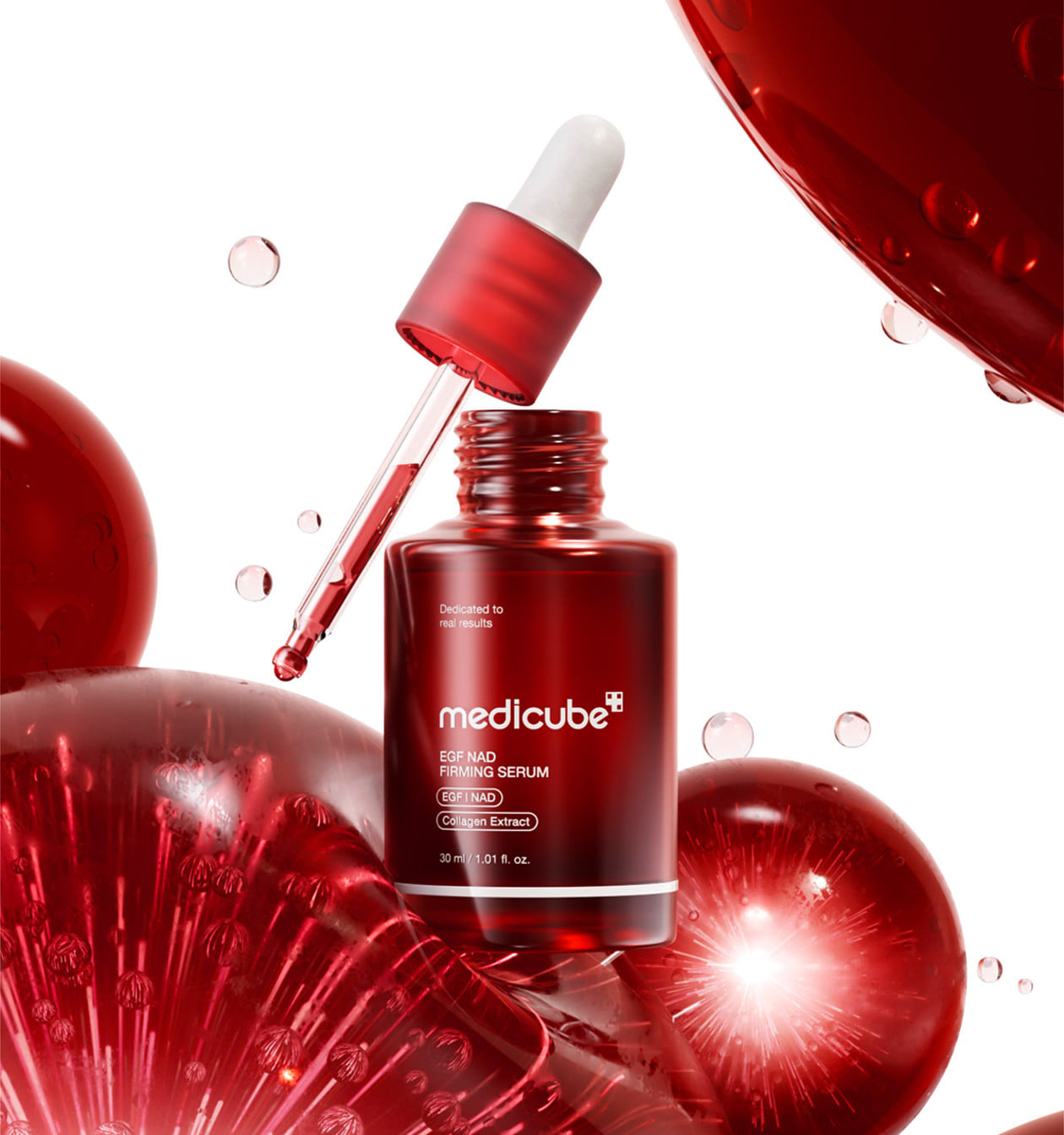 MEDICUBE - EGF NAD+ Firming Ampoule Skin Elasticity Repair Anti-Aging Serum - 30ML