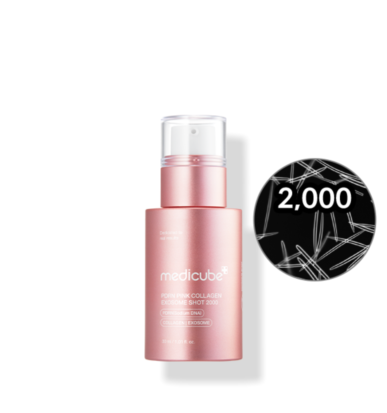 MEDICUBE - PDRN Pink Exosome Shot Serum 2000 - 30ML