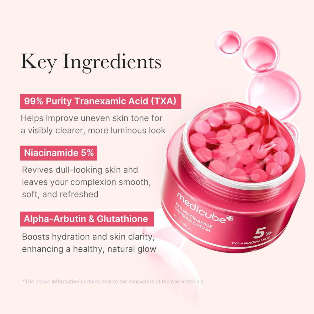 MEDICUBE - TXA Niacinamide Capsule Cream - 55G