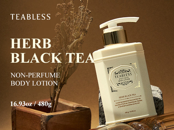 TEABLESS - Antique Body Lotion Herb Black Tea - 480ML