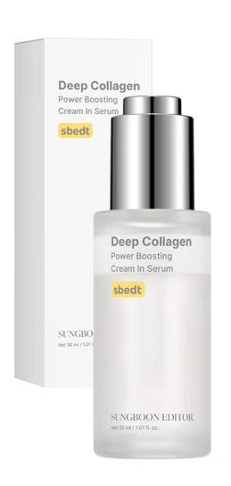 SUNGBOON - Deep Collagen Power Boosting (Anti-Wrinkle) Cream In Serum - 30ML