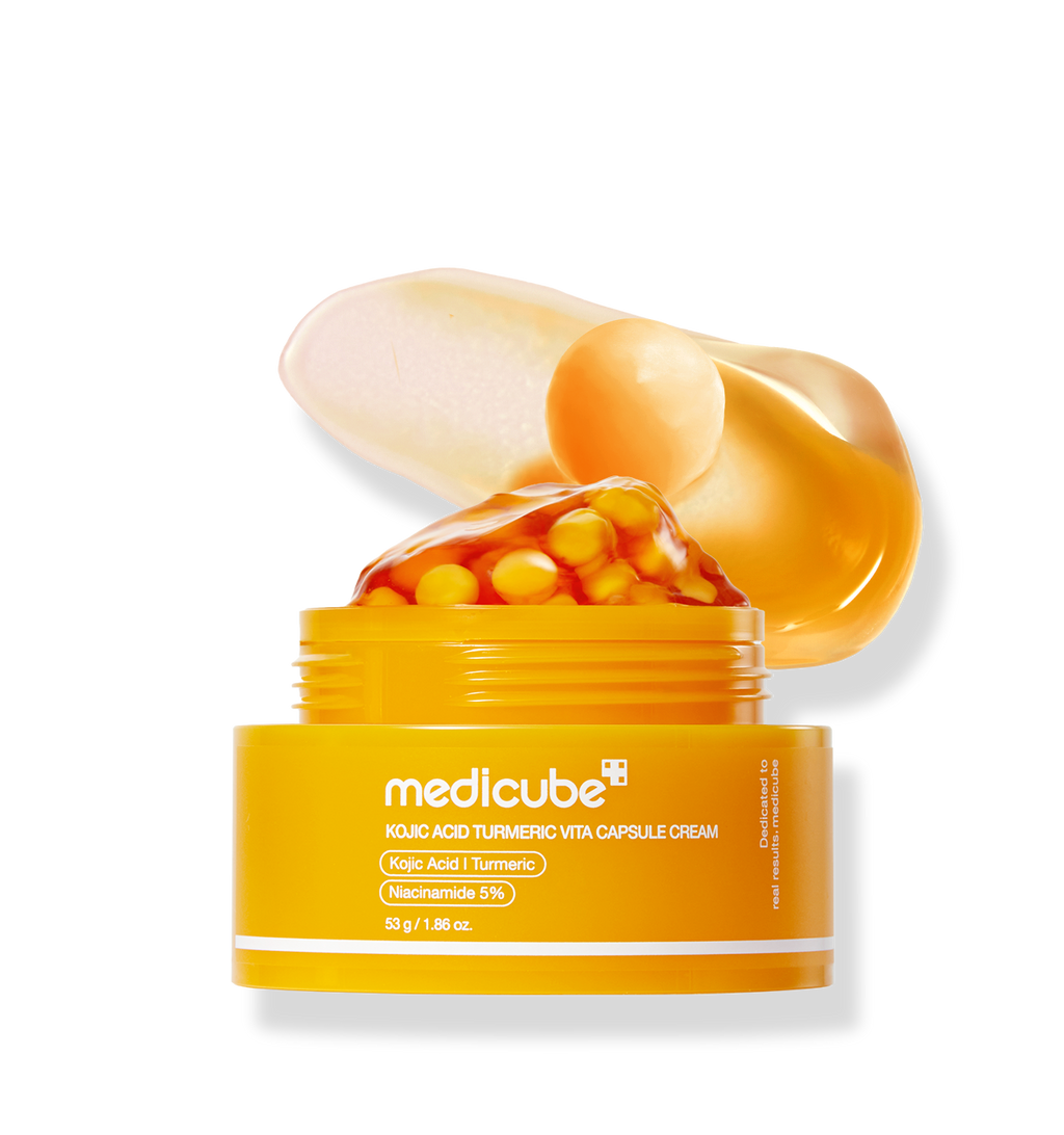 MEDICUBE - Kojic Acid Turmeric Vita Capsule Cream - 53G