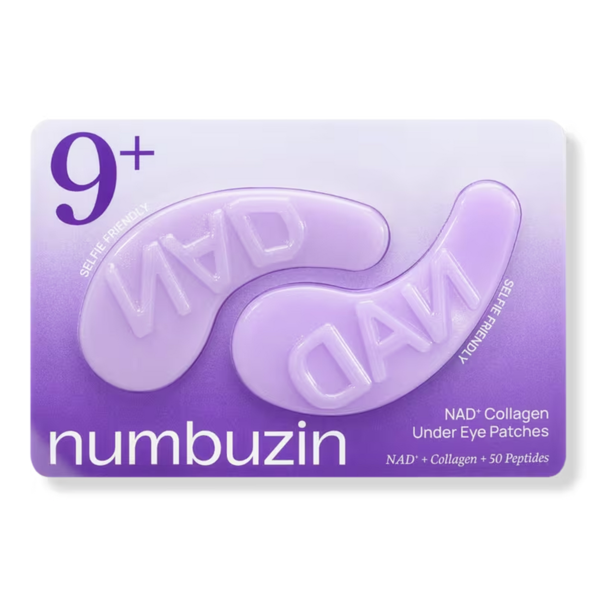NUMBUZIN No.9 purple under-eye patches packaging