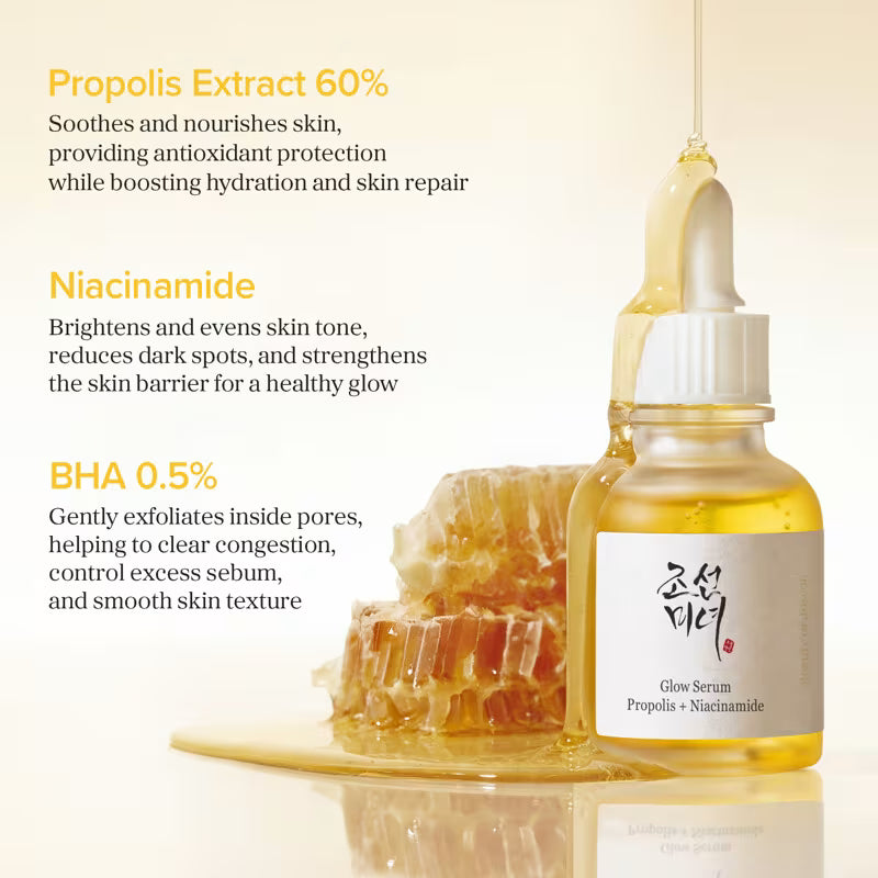 BEAUTY OF JOSEON - Glow Serum Propolis + Niacinamide - 30ML