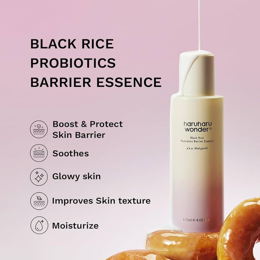 HARUHARU WONDER - Black Rice Probiotics Barrier Essence - 120ML