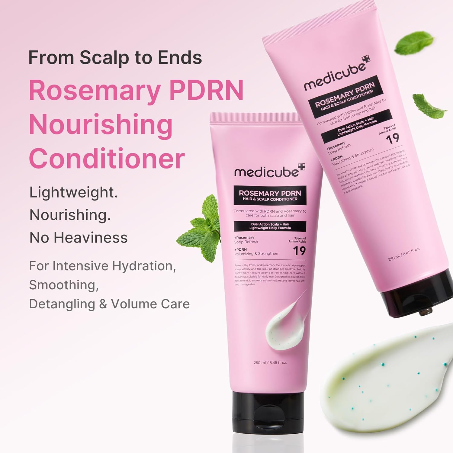 MEDICUBE - Rosemary PDRN Hair & Scalp Conditioner - 250ML