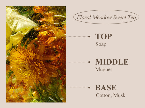TEABLESS - Floral Meadowsweet Tea Perfume Hair & Body Mist - 100ML