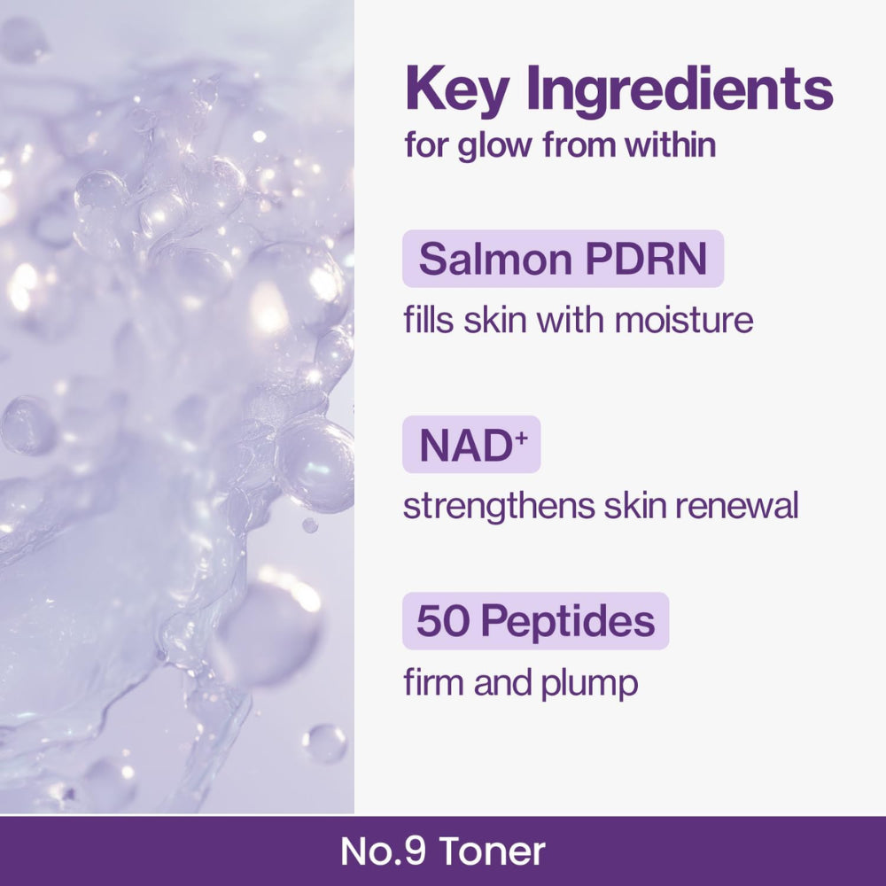NUMBUZIN - No.9 NAD+ PDRN Glow Boosting Toner - 150ML