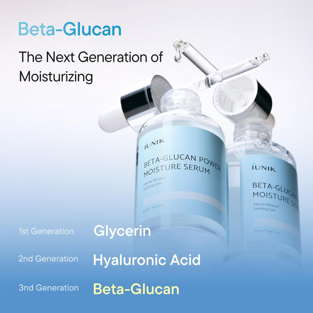 IUNIK - Beta-Glucan Power Moisture Serum - 50ML