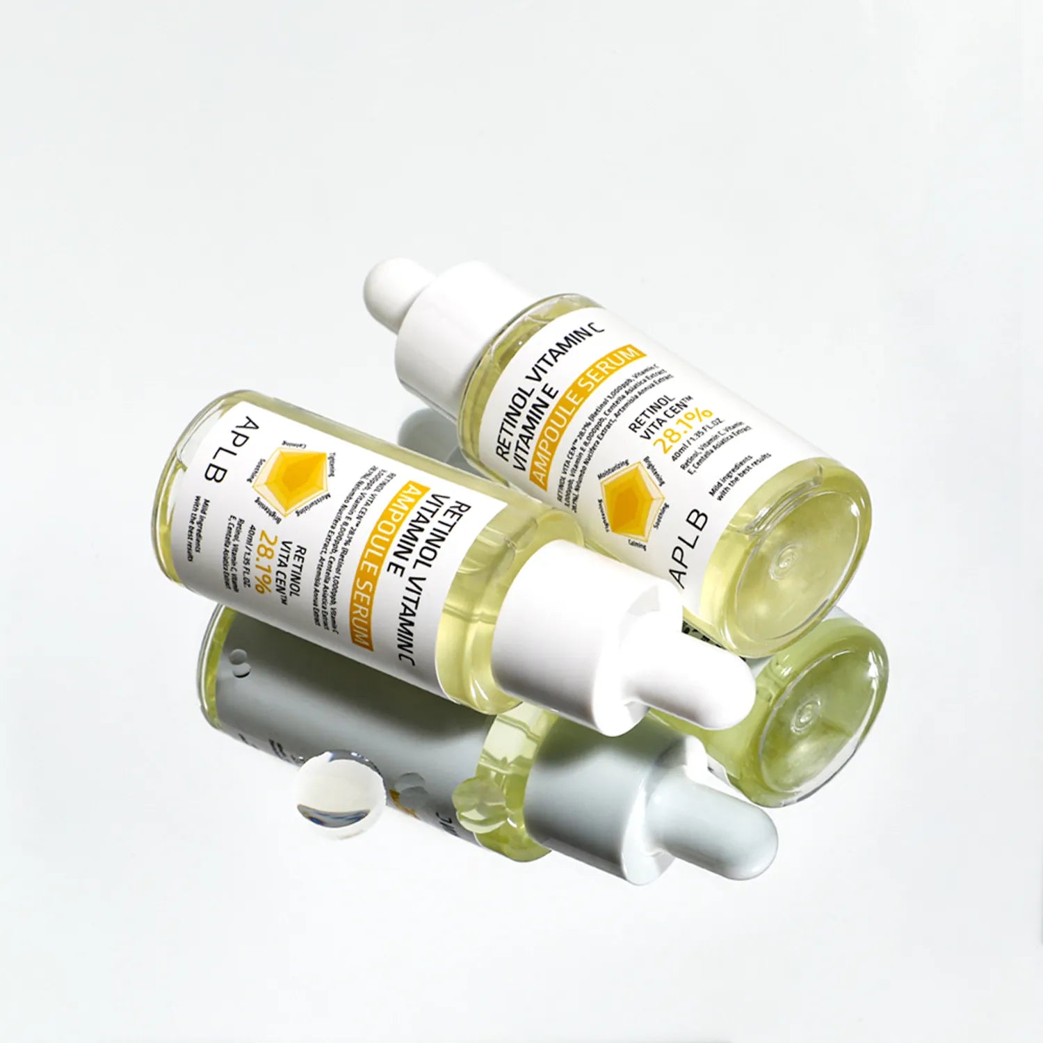 APLB Retinol Vitamin C Vitamin E Ampoule Serum - 40ML