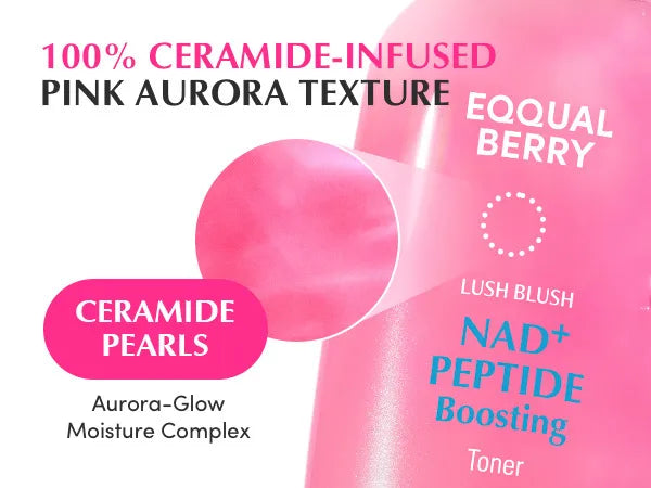 EQQUALBERRY - NAD+ Peptide Boosting Toner - 150ML