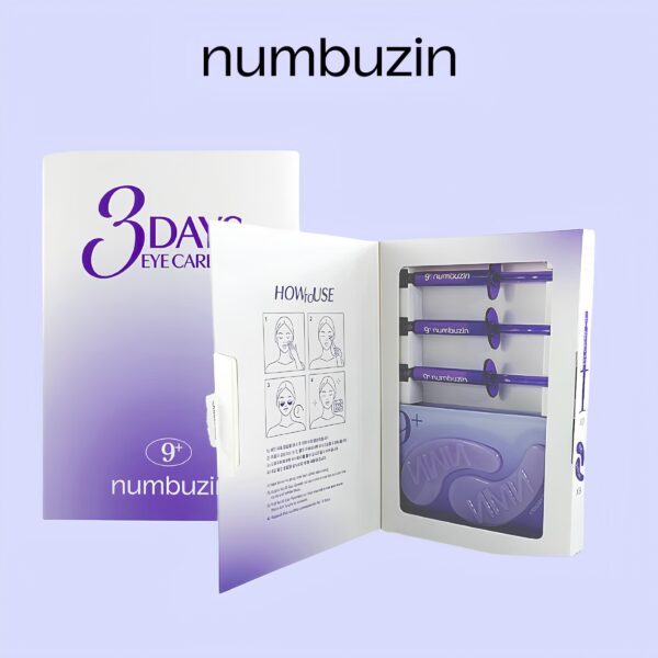 NUMBUZIN - No.9 3Days Eye Care Kit - [(1ML x 3ea) + (8ML x 3ea)]