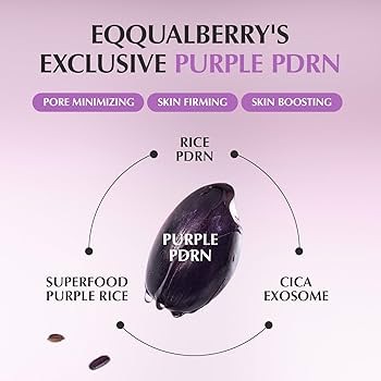 EQQUALBERRY - Purple PDRN Pore Minimizing Serum - 30ML