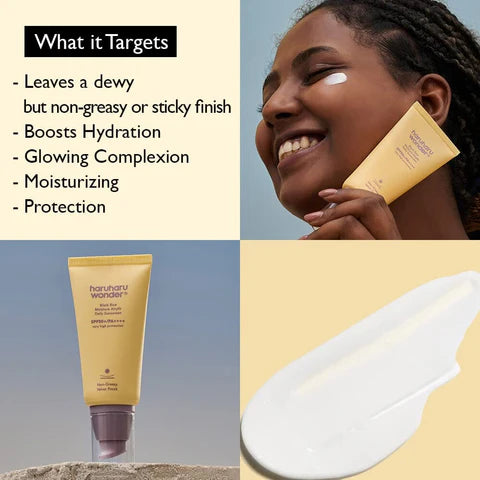 HARUHARU WONDER - Black Rice Moisture Airyfit Daily Sunscreen SPF50+ PA++++ - 50ML